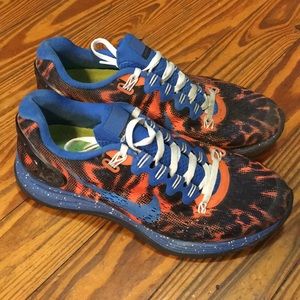 Florida Gator themed Nike shoes